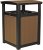 Antique Mahogany & Black - Premium Woodgrain