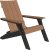 Antique Mahogany & Black - Premium Woodgrain