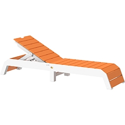 Tangerine & White