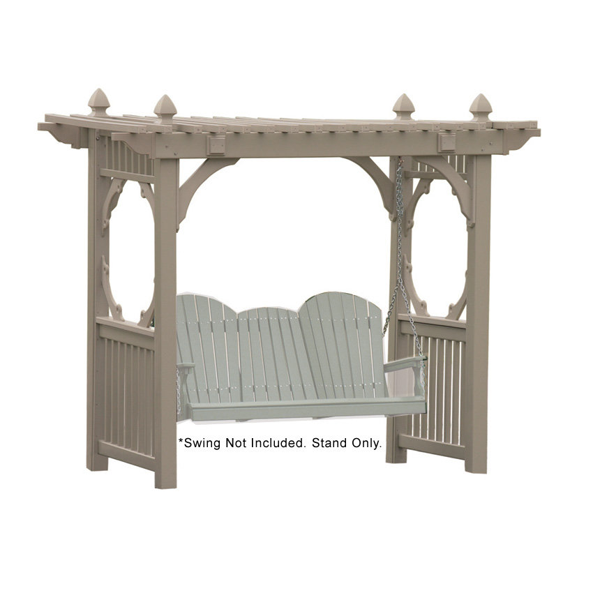 LuxCraft Classic Vinyl Swing Stand - Clay - CVSSC