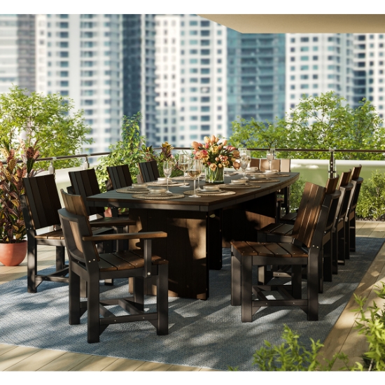 Urban Large Patio Dining Set for 10