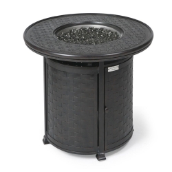 Mallin Cambria 42" Round Counter Height Fire Table - 9000 Cast Top - MF045S-9043F