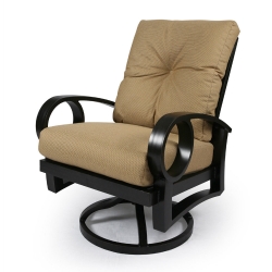 Mallin Eclipse Swivel Rocking Dining Arm Chair - EP-460