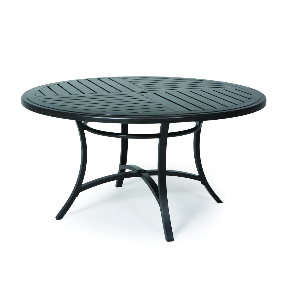 Mallin Fulton 54" Round Umbrella Dining Table - 4-054U