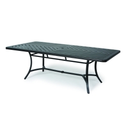 Mallin Fulton 84" x 42" Rectangular Umbrella Table - 4-284U
