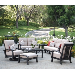 Mallin Georgetown Cushion Patio Furniture Set - ML-GEORGETOWN-SET1