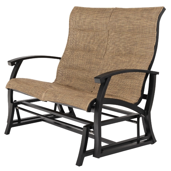 Mallin Georgetown Padded Sling Love Seat Glider - GT-357