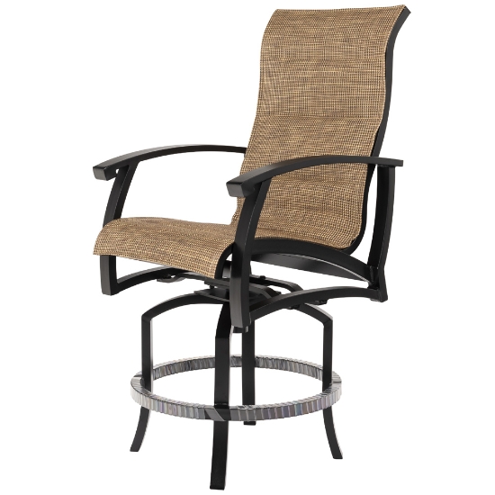 Mallin Georgetown Padded Sling Counter Stool - GT-370S