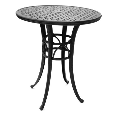 Mallin Napa 42" Round Bar height Umbrella Table - 9-B042U
