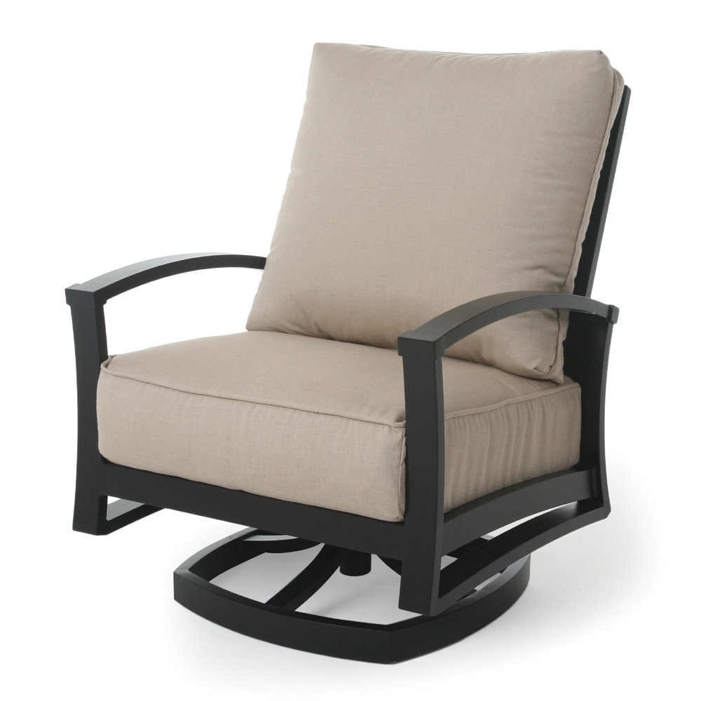 Mallin Oakland Cushion Swivel Rocking Lounge Chair | OK-486