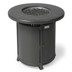 Mallin Paso Robas 42" Round Counter Height Fire Table - F Slat Table - LF045S-F042F