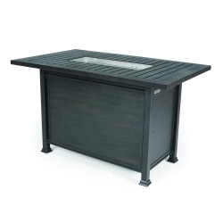 Mallin Rectangular Counter Height Fire Table - N Slat Top - LF265-N260F