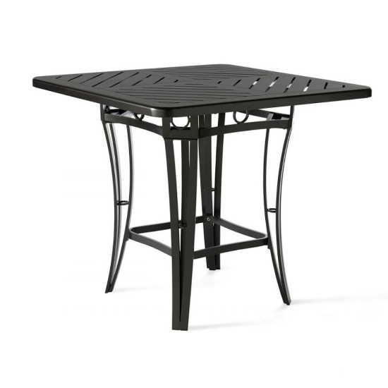 Mallin Salinas Slat 42" Square Counter Height Table - BD7742-F142