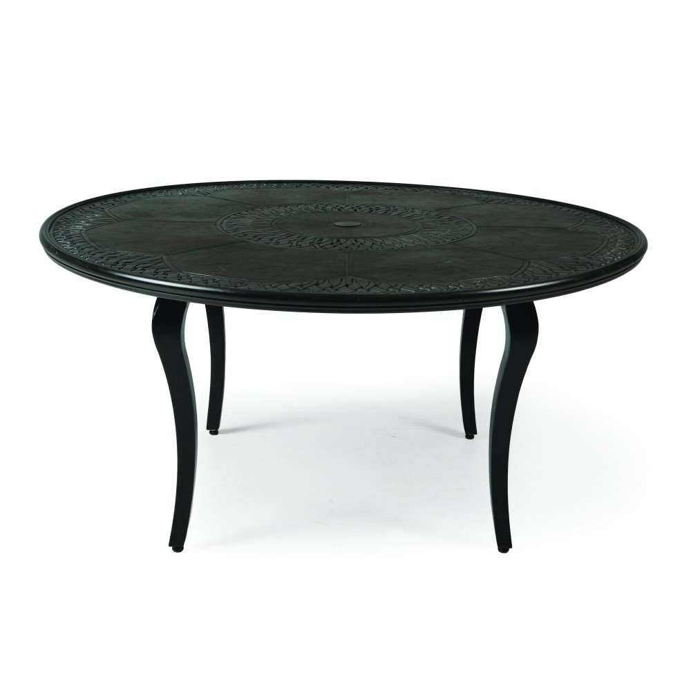 Mallin Terra Bella 60" Round Umbrella Dining Table - 2-060U