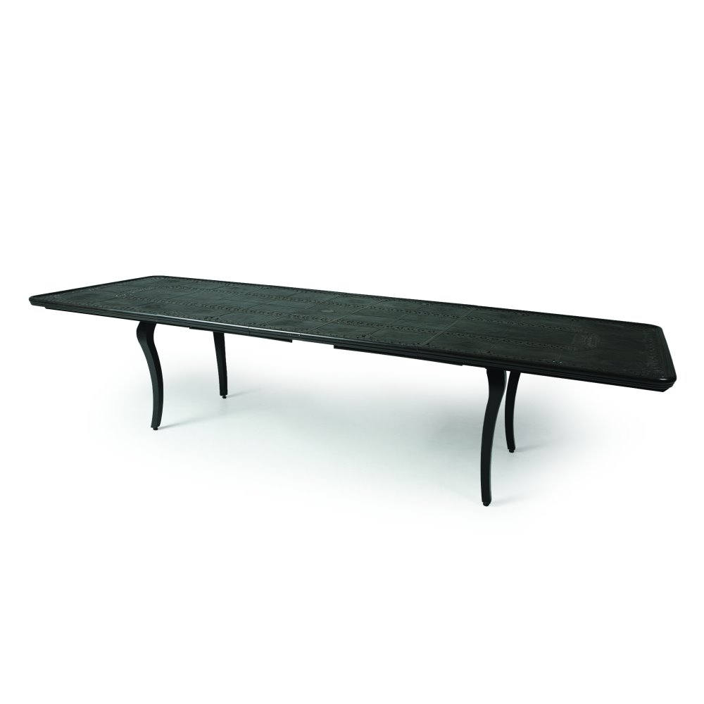 Mallin Terra Bella Rectangular Extension Umbrella Dining Table - 86" to 128" - 2-820U