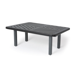 Mallin Trinidad F-Slat 50" x 28" Rectangular Coffee Table - BC3748-F250