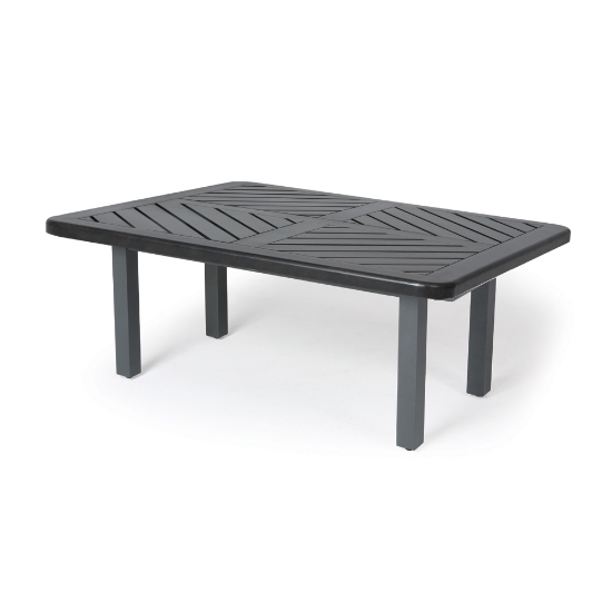 Mallin Trinidad F-Slat 50" x 28" Rectangular Coffee Table - BC3748-F250