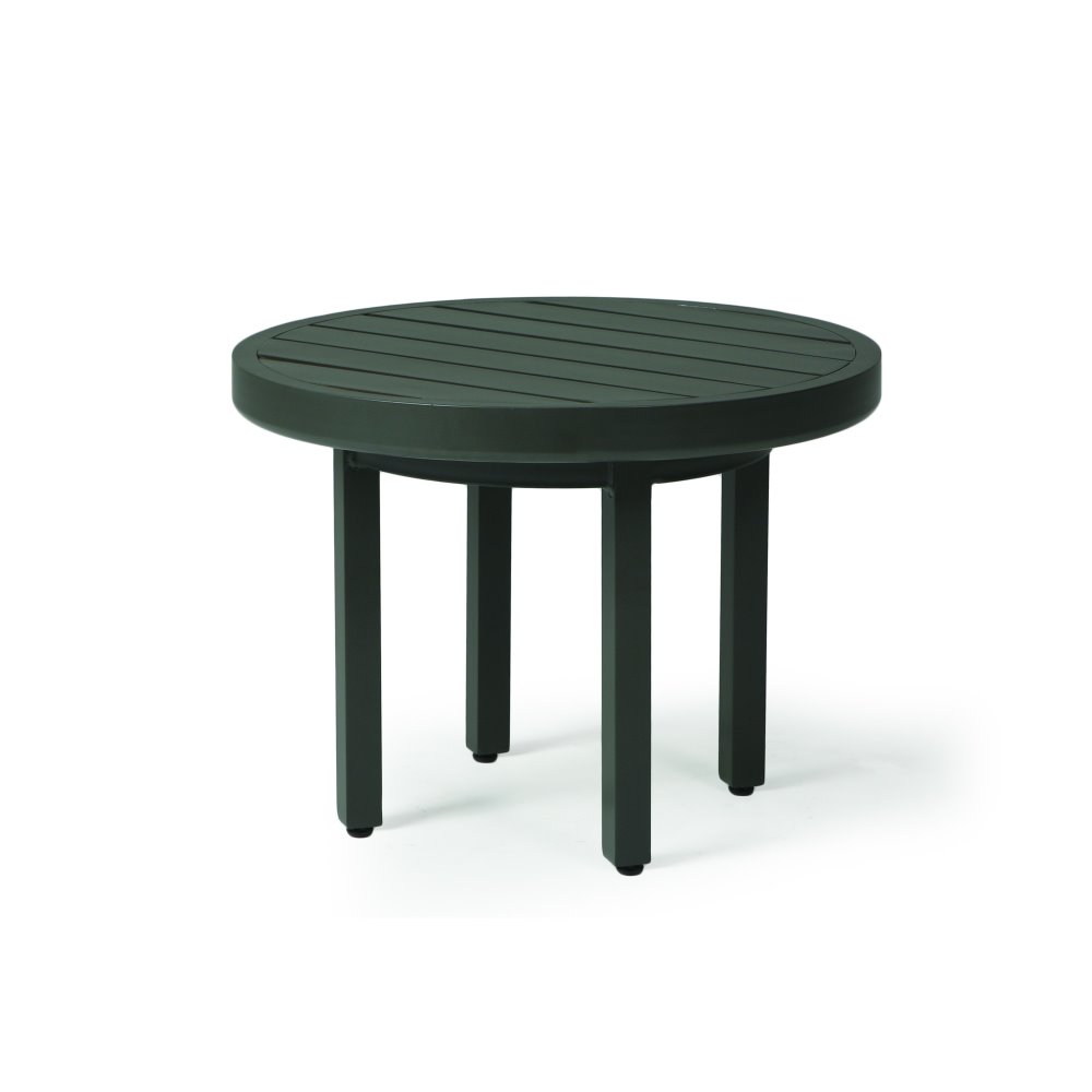 Mallin Trinidad Slat 24" Round End Table - 3-C024