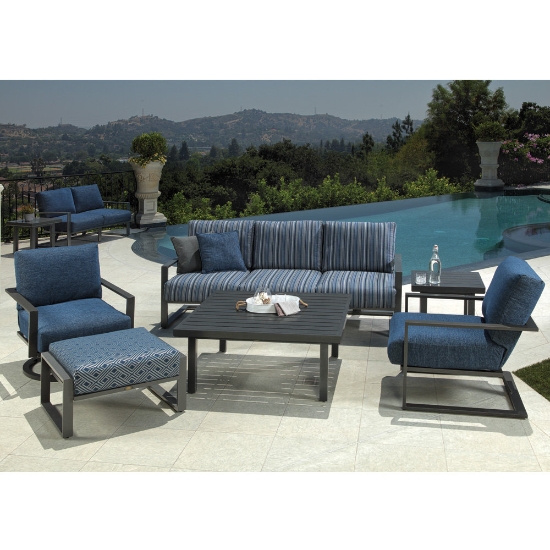 American made aluminum coffee table
