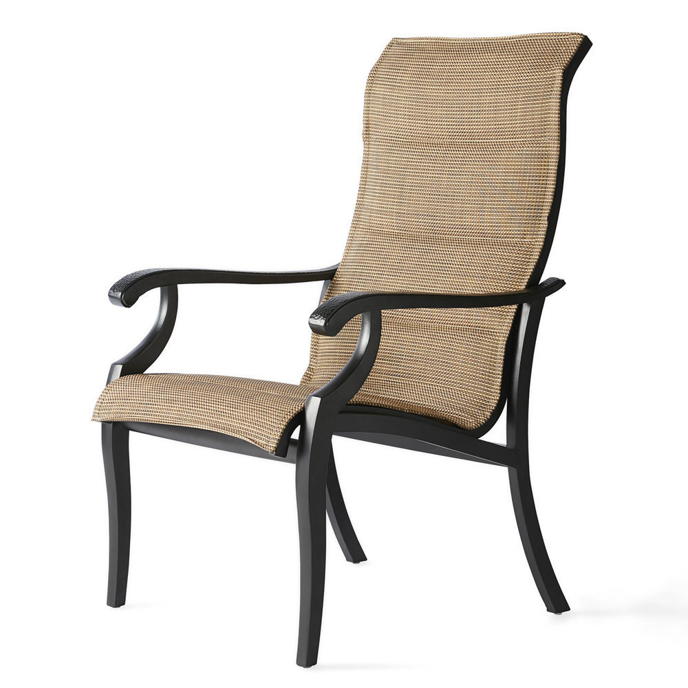 Mallin Turin Padded Sling Dining Arm Chair - TX-320