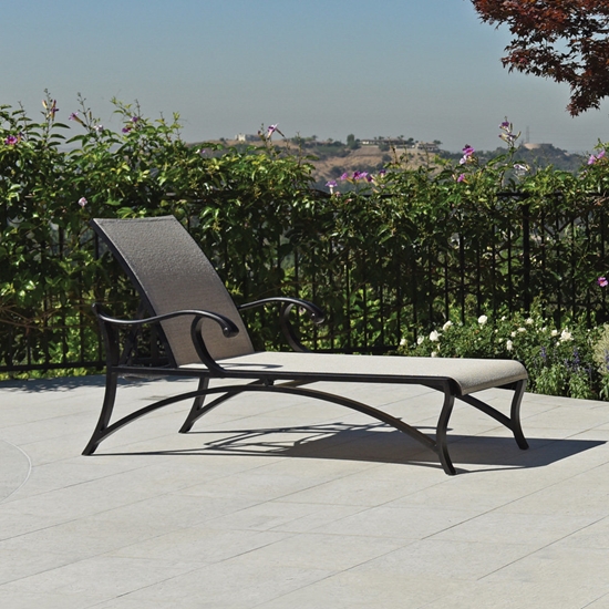 American made outdoor chaise