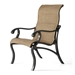 Mallin Volare Padded Sling Dining Arm Chair - VO-320