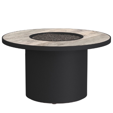 OW Lee Anello 42" Round Chat Height Aluminum Fire Pit - 5162-42RDC