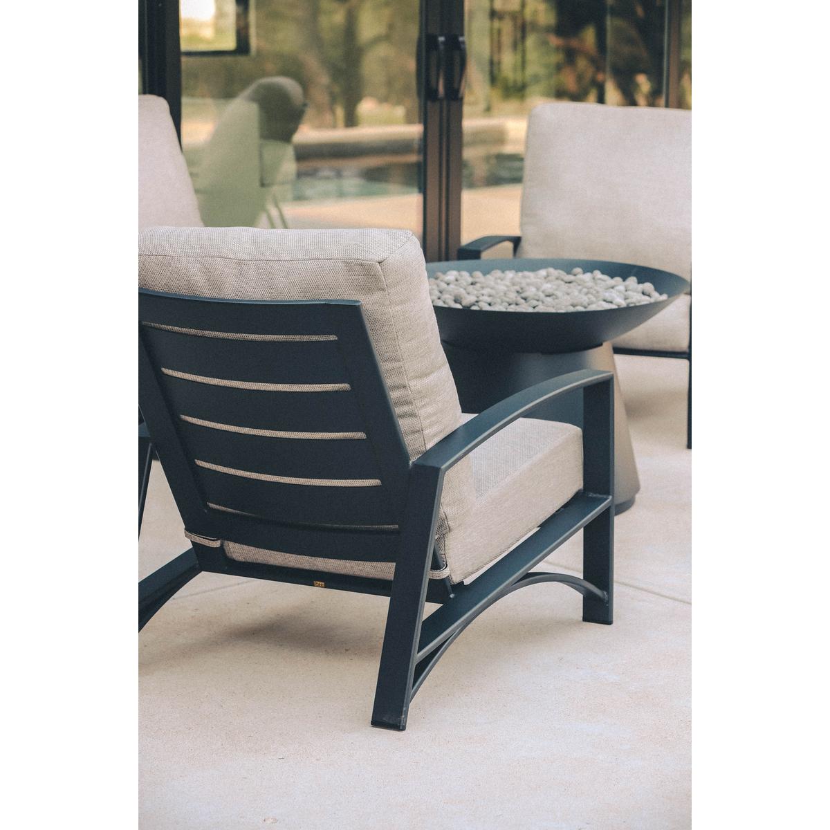 OW Lee Arc Lounge Chairs back