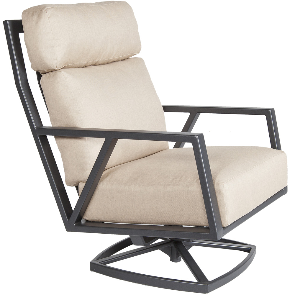 OW Lee Aris Swivel Rocker Lounge Chair - 27175-SR
