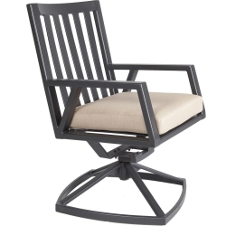 OW Lee Aris Swivel Rocker Dining Arm Chair - 2733-SR