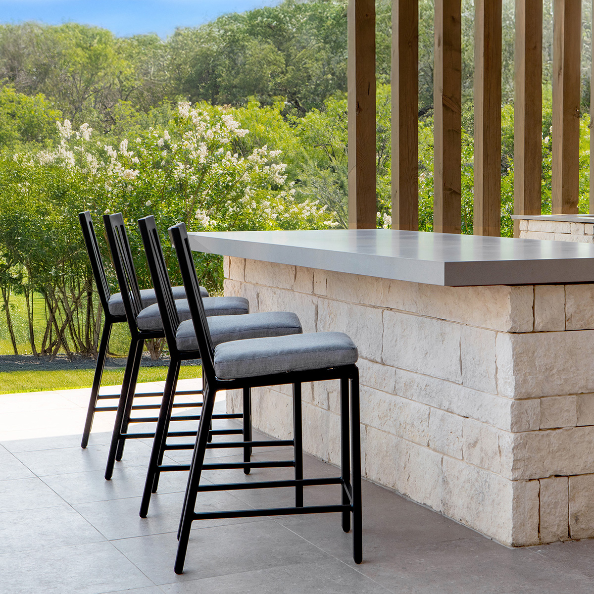OW Lee Aris Set of 4 Counter Stools - OW-ARIS-SET10