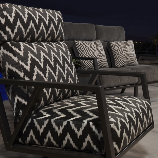 Aris Swivel Rocker Lounge Chair - 27175-SR