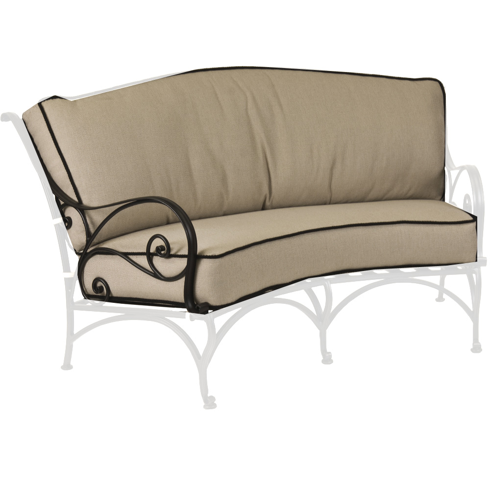 OW Lee Ashbury Crescent Love Seat Cushions - OW85-2S