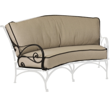 OW Lee Ashbury Crescent Love Seat Cushions - OW85-2S