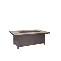 OW Lee Capri 30" x 50" Occasional Height Fire Pit Table - 5112-3050O