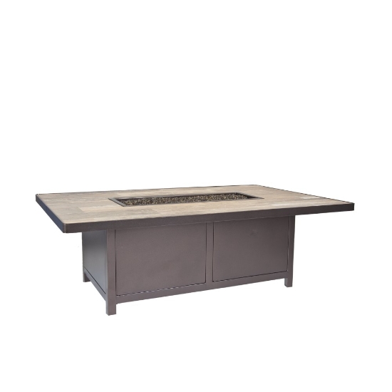 OW Lee Capri 30" x 50" Occasional Height Fire Pit Table - 5112-3658O