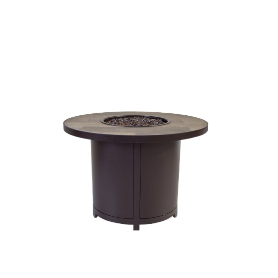 OW Lee Capri 36" Rd. Chat Height Fire Table - 5112-36RDC