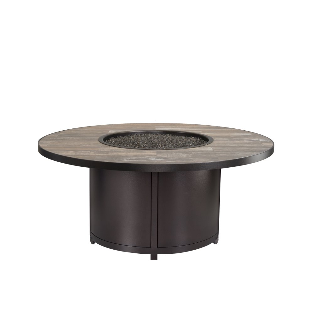 OW Lee Elba 54" Round Chat Height Fire Table - 5122-54RDC