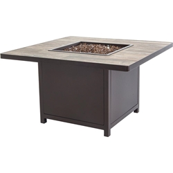 OW Lee Capri Chat Height 42 Square Fire Table - 5112-42SQC