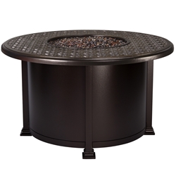 OW Lee Richmond 42" Round Chat Fire Table - 5134-42RDC