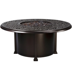 OW Lee Hacienda 54" Round Chat Height Fire Pit Table - 5132-54RDC