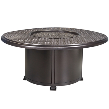 OW Lee Richmond 54" Round Chat Height Fire Pit Table - 5134-54RDC