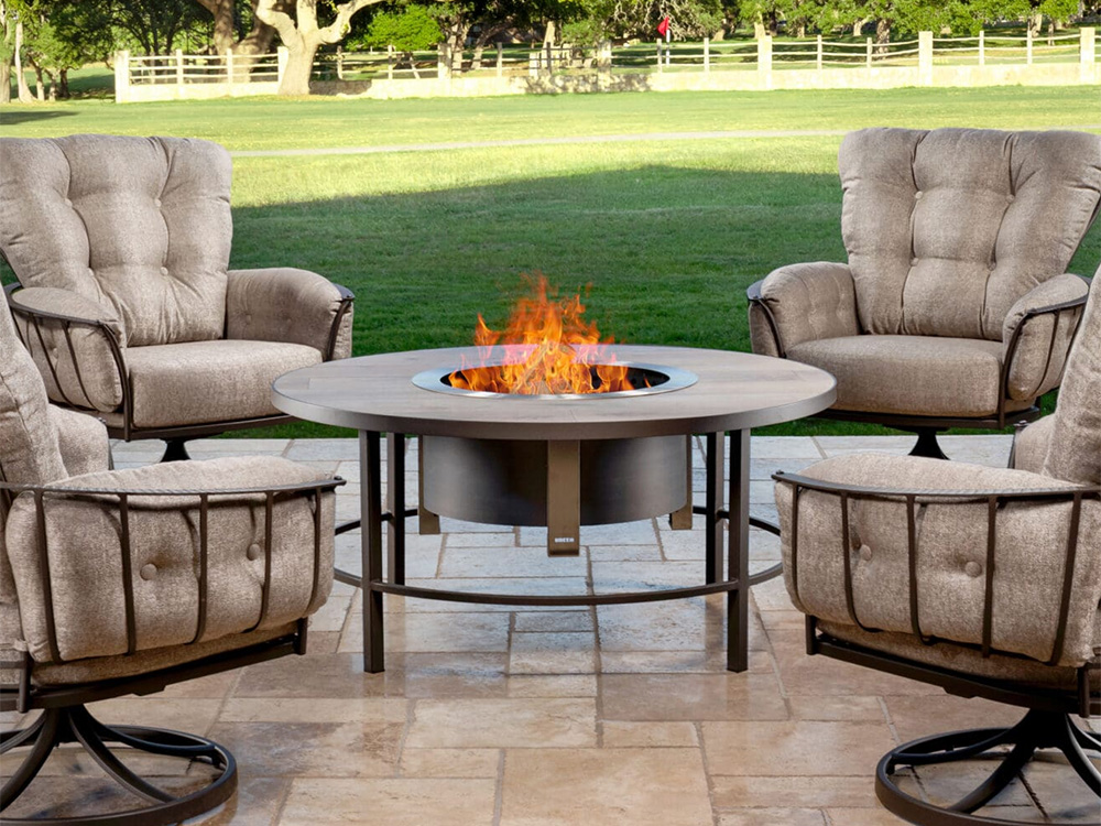 OW Lee Compass Fire Table Collection