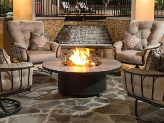 OW Lee Santorini Fire Pit Tables