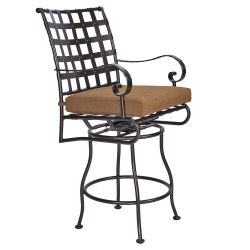 OW Lee Classico-W Swivel Counter Stool with Arms - 953-SCSW