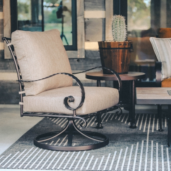 OW Lee Classico Swivel Rocker Lounge Chair