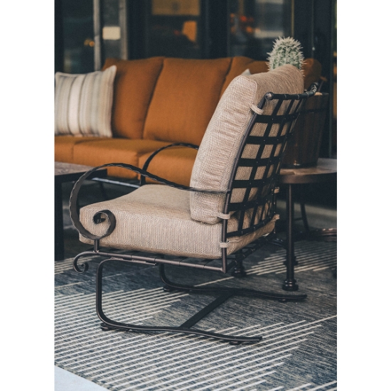 OW Lee Classico Spring Base Lounge Chair side