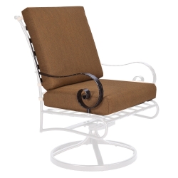 OW Lee Classico-W Club Dining Swivel Rocker Arm Chair Cushions - OW42-SRW