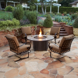 OW Lee Classico-W 5 Piece Fire Pit Chat Set - OW-CLASSICOW-SET1