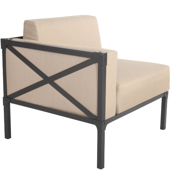 Creighton Right Sectional Chair Replacement Cushion - OW146-R